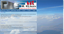 Desktop Screenshot of ingbueroklingen.de